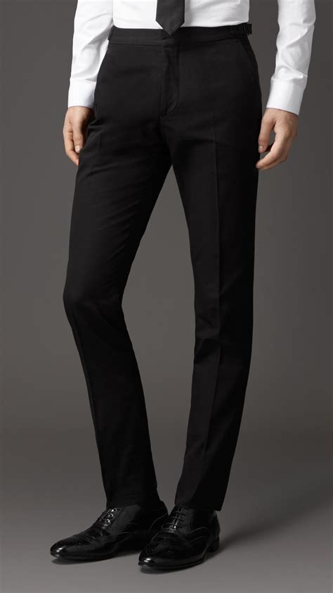 burberry style trousers mens